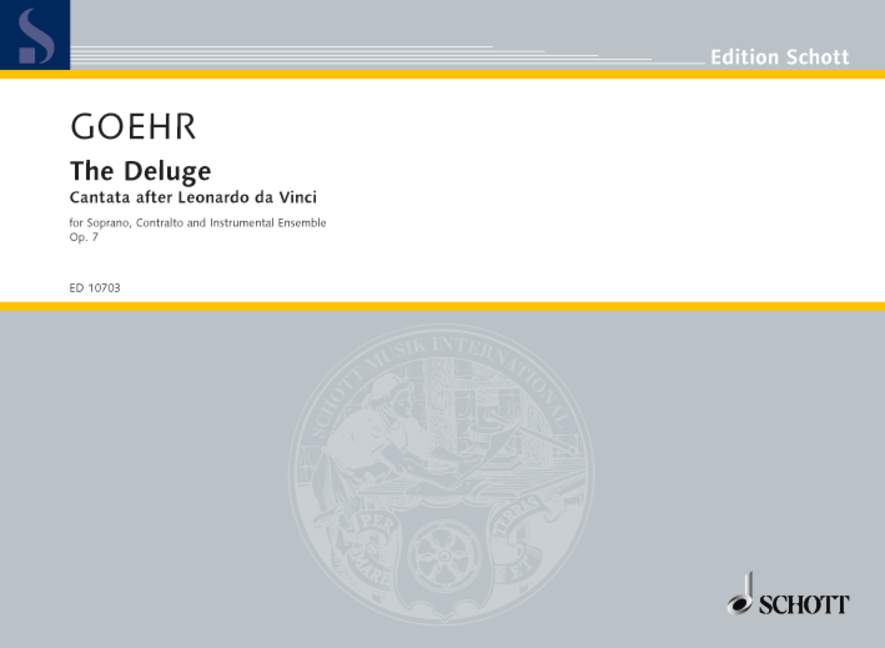 Vorderes Coverbild The Deluge op. 7 