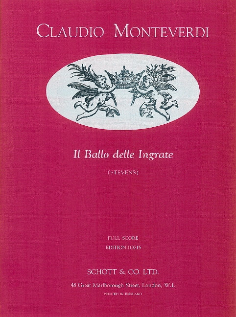 Vorderes Coverbild Il Ballo delle Ingrate 