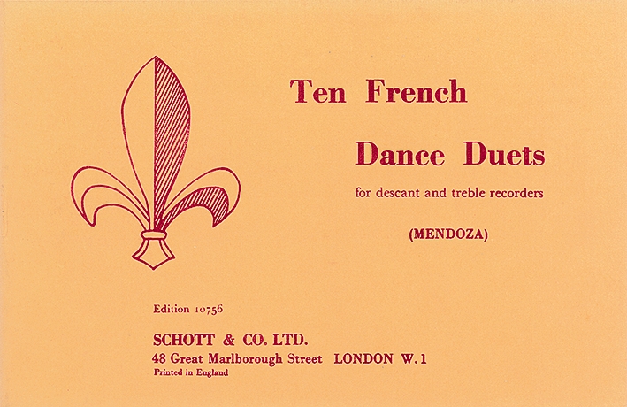 Vorderes Coverbild 10 French Dance Duets 