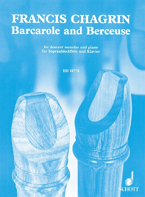 Vorderes Coverbild Barcarole and Berceuse 