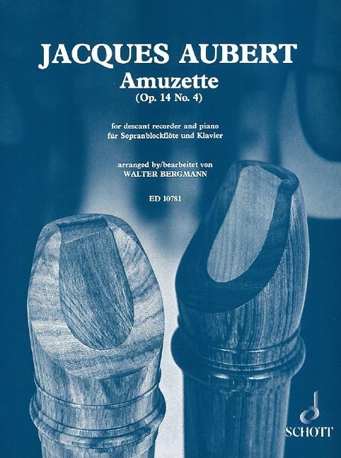 Vorderes Coverbild Amuzette op. 14/4 