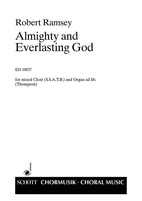 Vorderes Coverbild Almighty and Everlasting God 