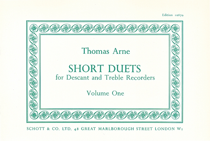 Vorderes Coverbild Short Duets Vol. 1