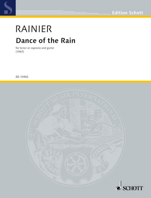Vorderes Coverbild Dance of the Rain 