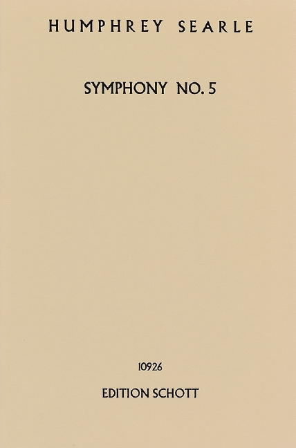 Vorderes Coverbild Symphony Nr. 5 op. 43 