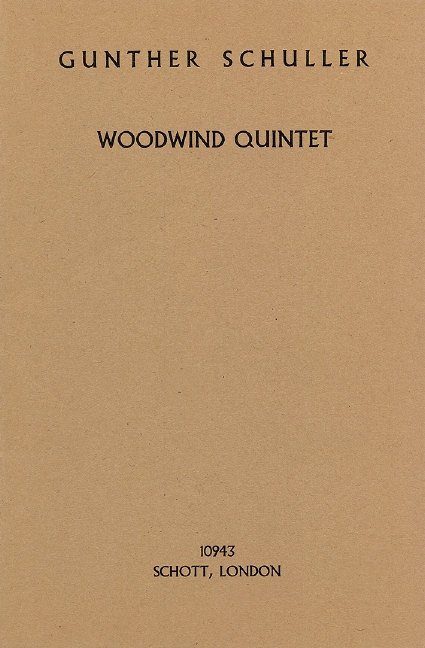 Vorderes Coverbild Woodwind Quintet 