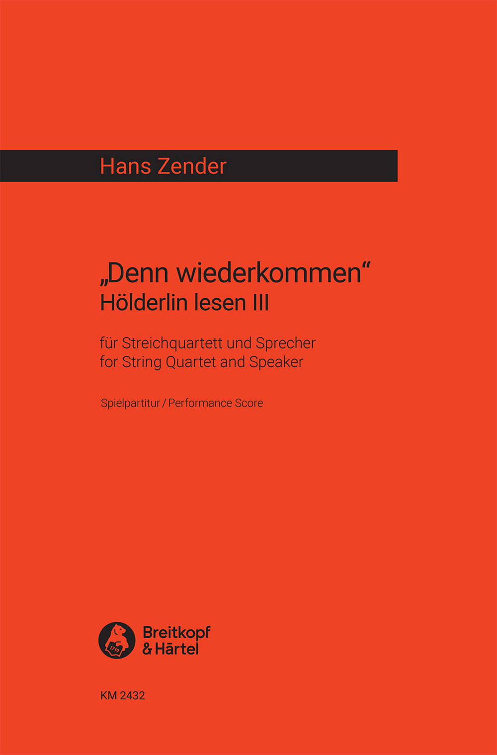 Vorderes Coverbild Denn wiederkommen