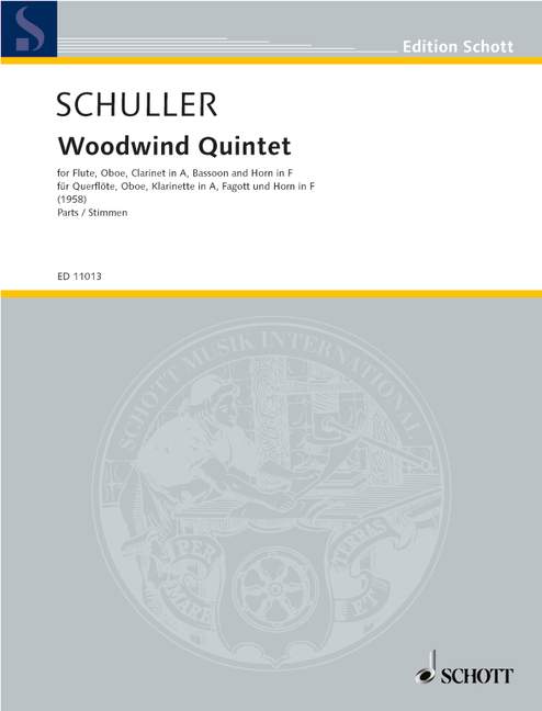 Vorderes Coverbild Woodwind Quintet 