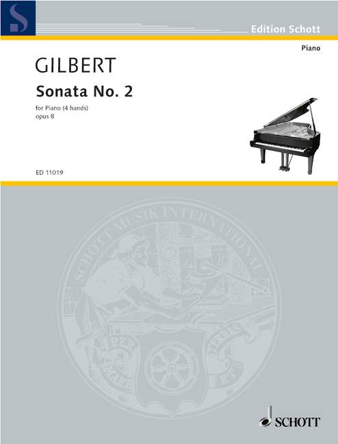Vorderes Coverbild Sonata No. 2 op. 8 