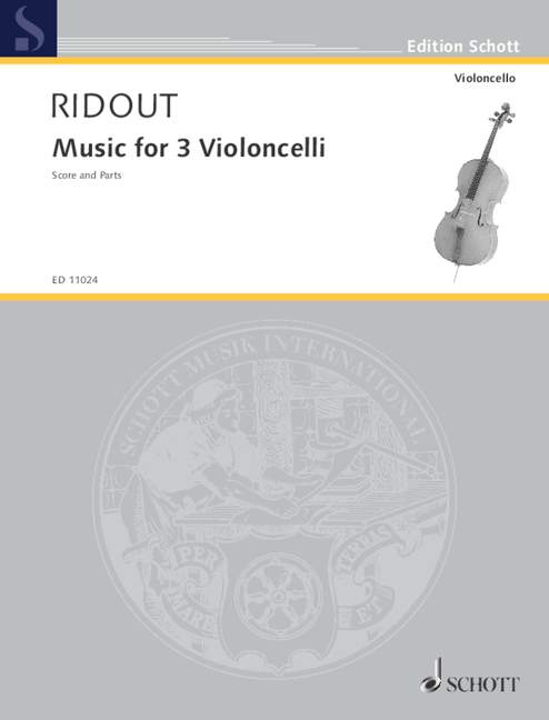 Vorderes Coverbild Music for 3 Violoncelli Nr. 6