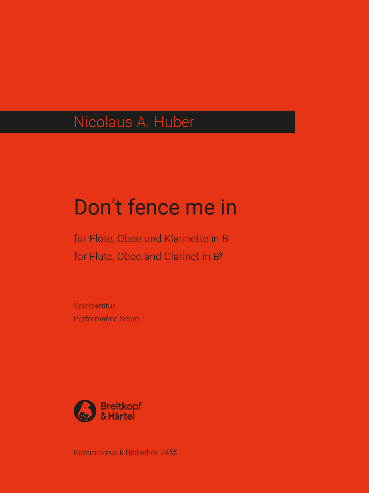 Vorderes Coverbild Don't fence me in
