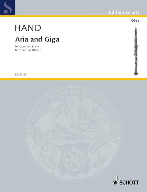Vorderes Coverbild Aria and Giga 