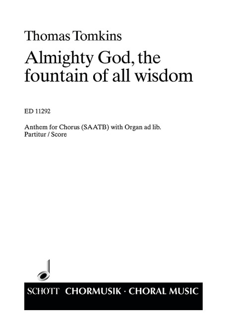 Vorderes Coverbild Almighty god, the fountain 