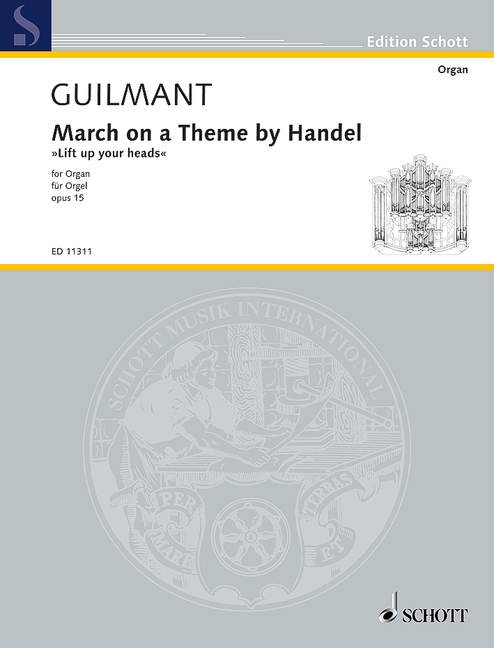 Vorderes Coverbild March on a Theme by Handel op. 15 