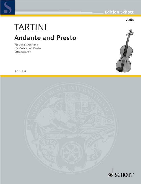 Vorderes Coverbild Andante and Presto 