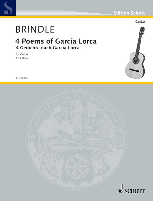 Vorderes Coverbild 4 Poems of Garcia Lorca 