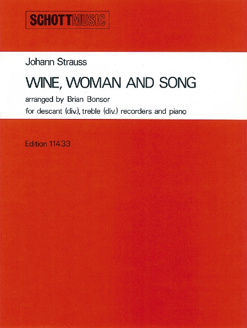 Vorderes Coverbild Wein, Weib und Gesang op. 333 
