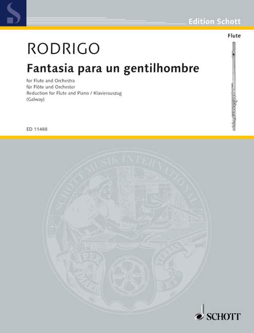 Vorderes Coverbild Fantasía para un gentilhombre 