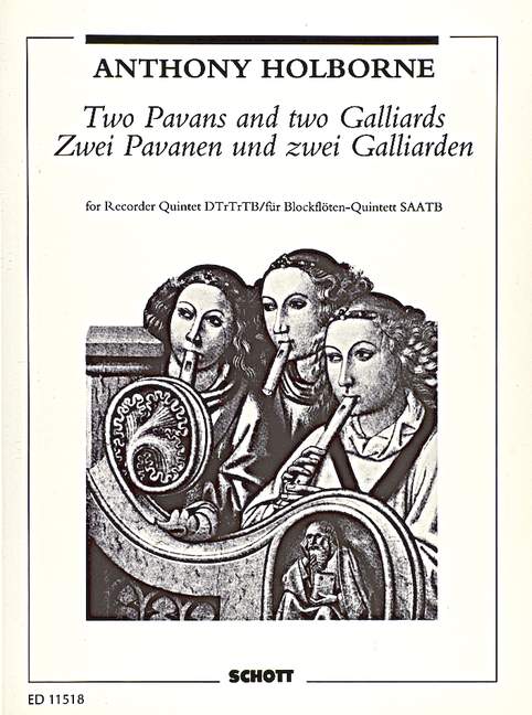 Vorderes Coverbild Two Pavans and two Galliards 