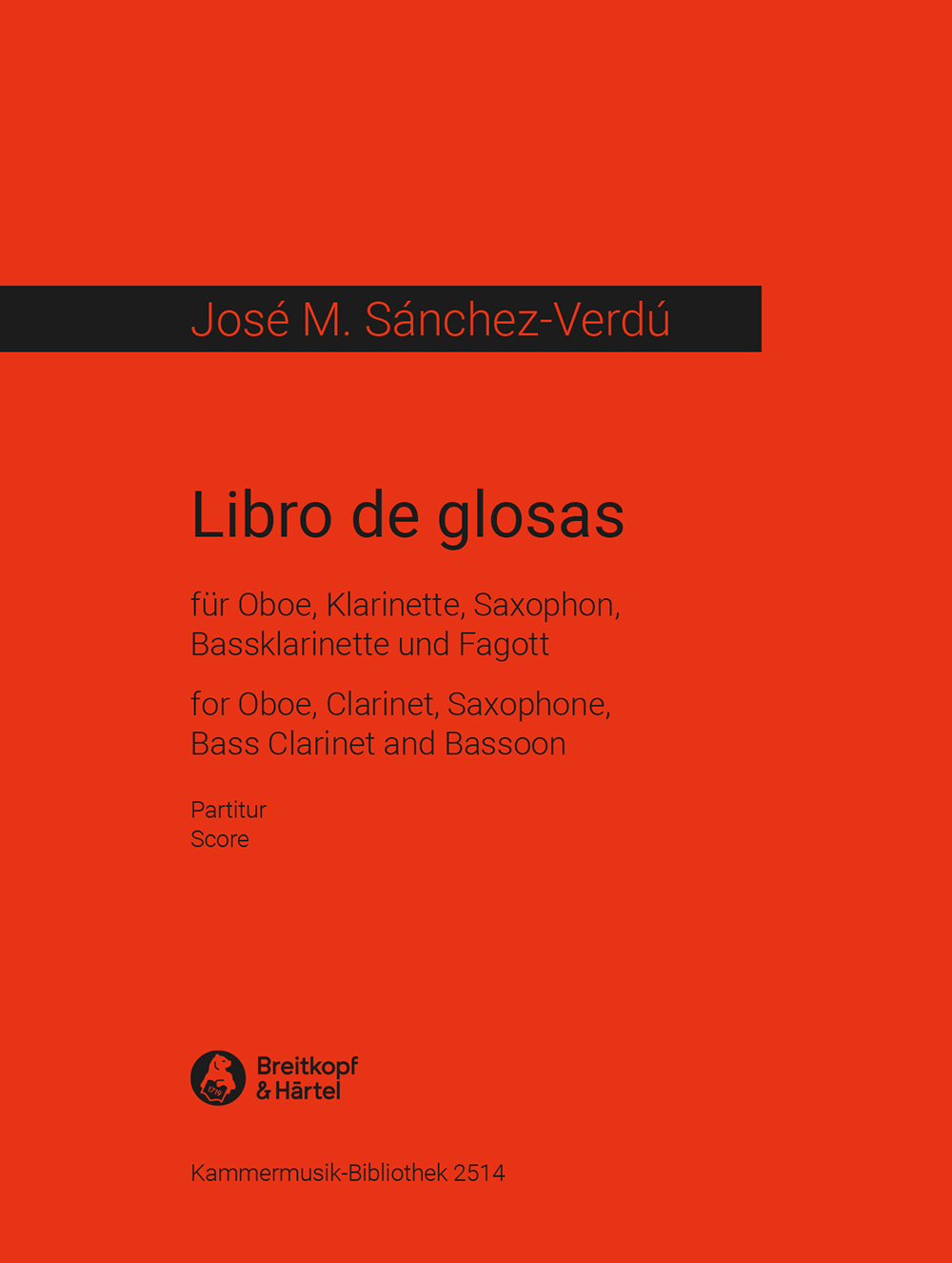 Vorderes Coverbild Libro de glosas (2007/2008)
