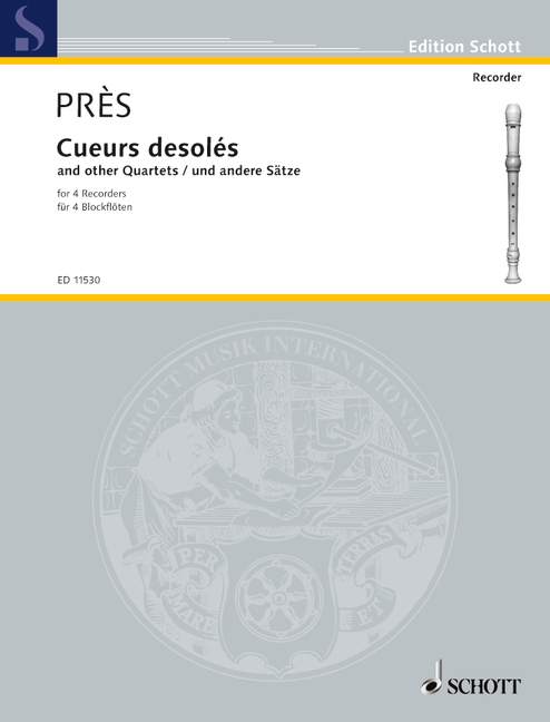 Vorderes Coverbild Cueurs desolés 