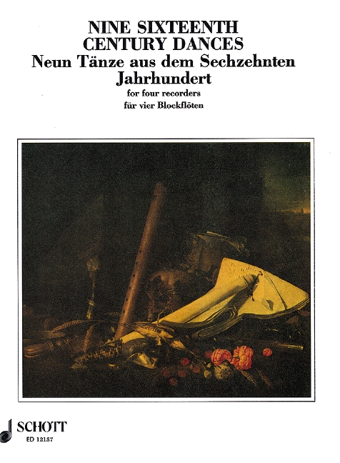Vorderes Coverbild 9 Sixteenth-Century Dances 