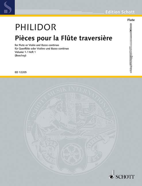 Vorderes Coverbild Pièces pour la Flûte traversière 
