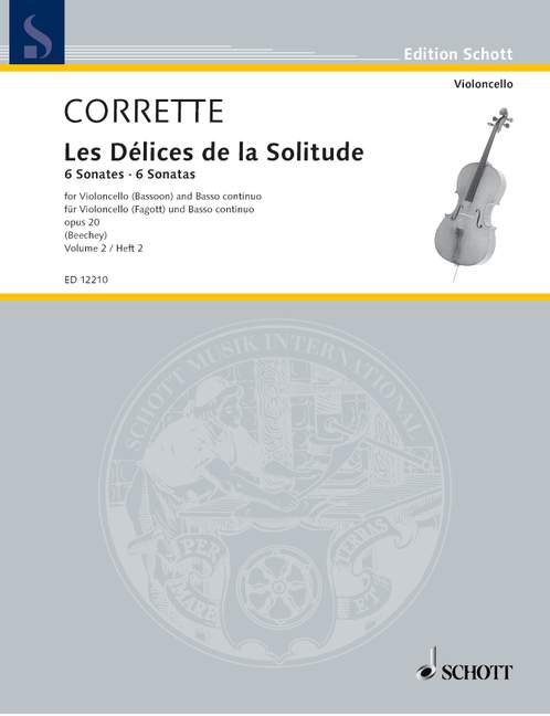 Vorderes Coverbild Les Délices de la Solitude op. 20 