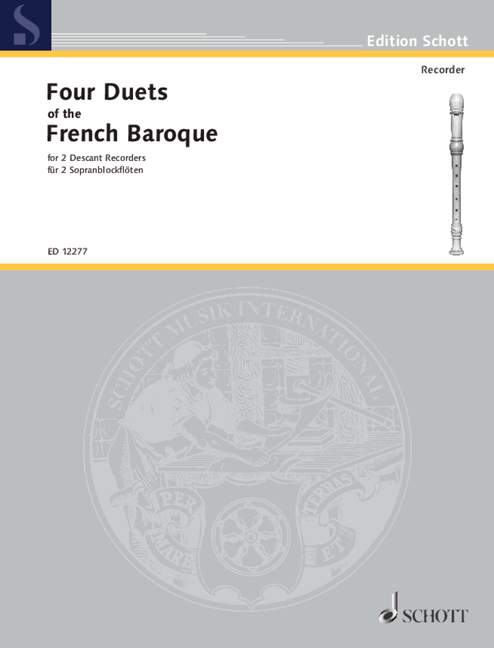 Vorderes Coverbild 4 Duets of the French Baroque 