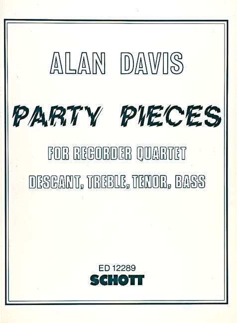 Vorderes Coverbild Party Pieces 