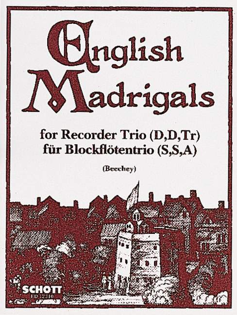 Vorderes Coverbild English Madrigals 
