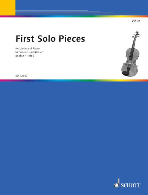 Vorderes Coverbild First Solo Pieces Band 2