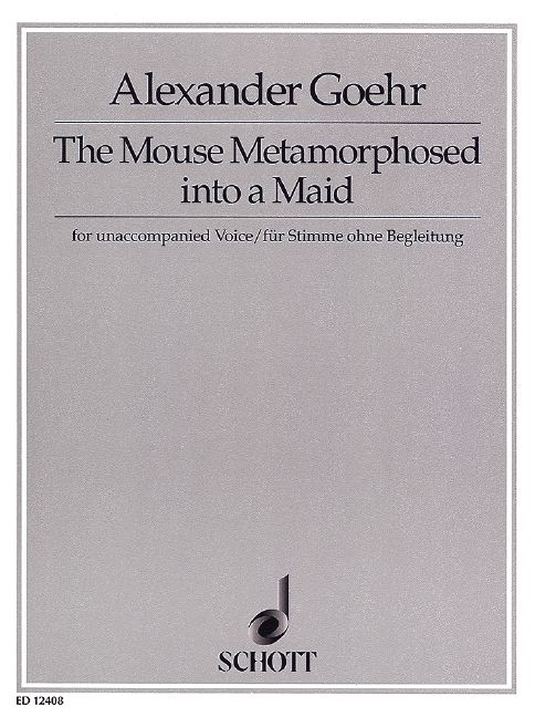 Vorderes Coverbild The Mouse Metamorphosed into a Maid op. 54 