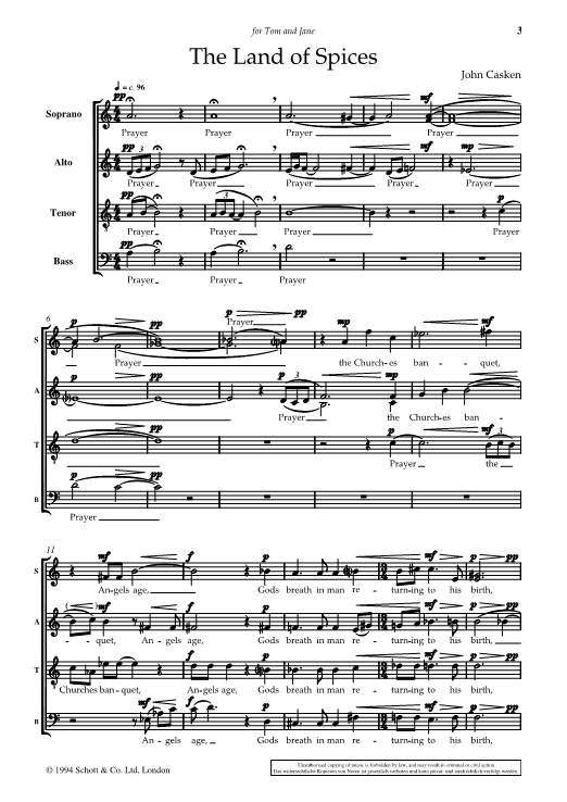 Anderes Coverbild Three Choral Pieces 