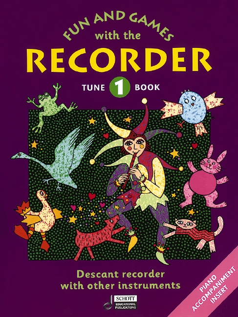 Vorderes Coverbild Fun and Games with the Recorder Tune Book 1