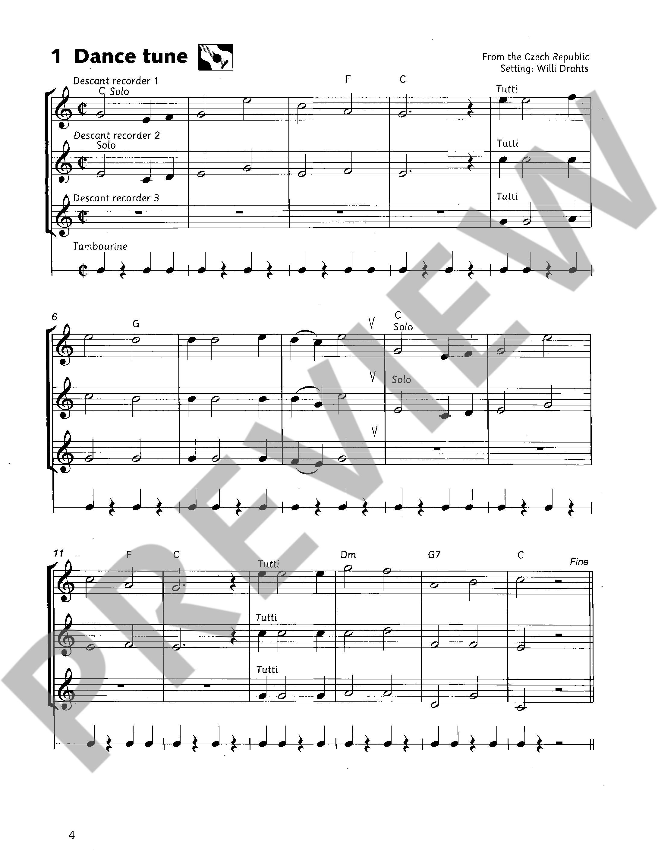 Anderes Coverbild Fun and Games with the Recorder Tune Book 3