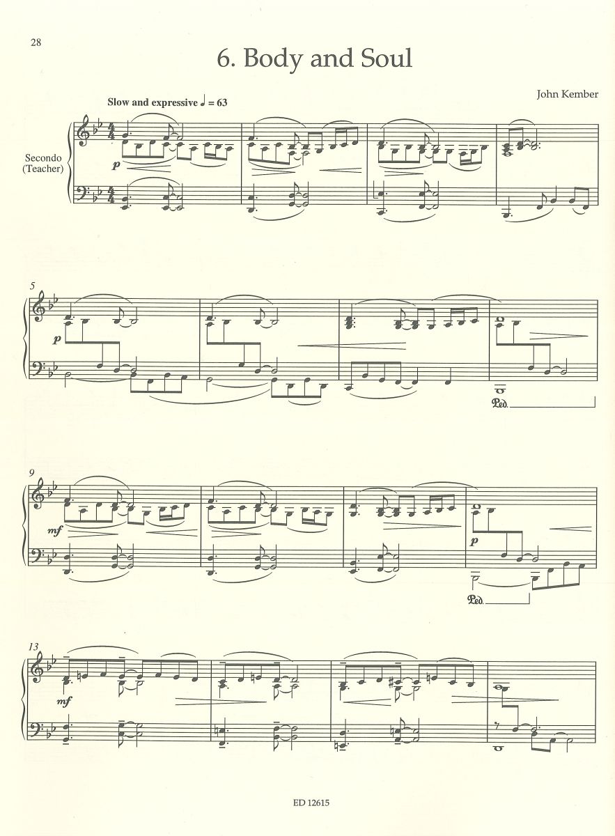 Anderes Coverbild 9 pieces for piano duet 