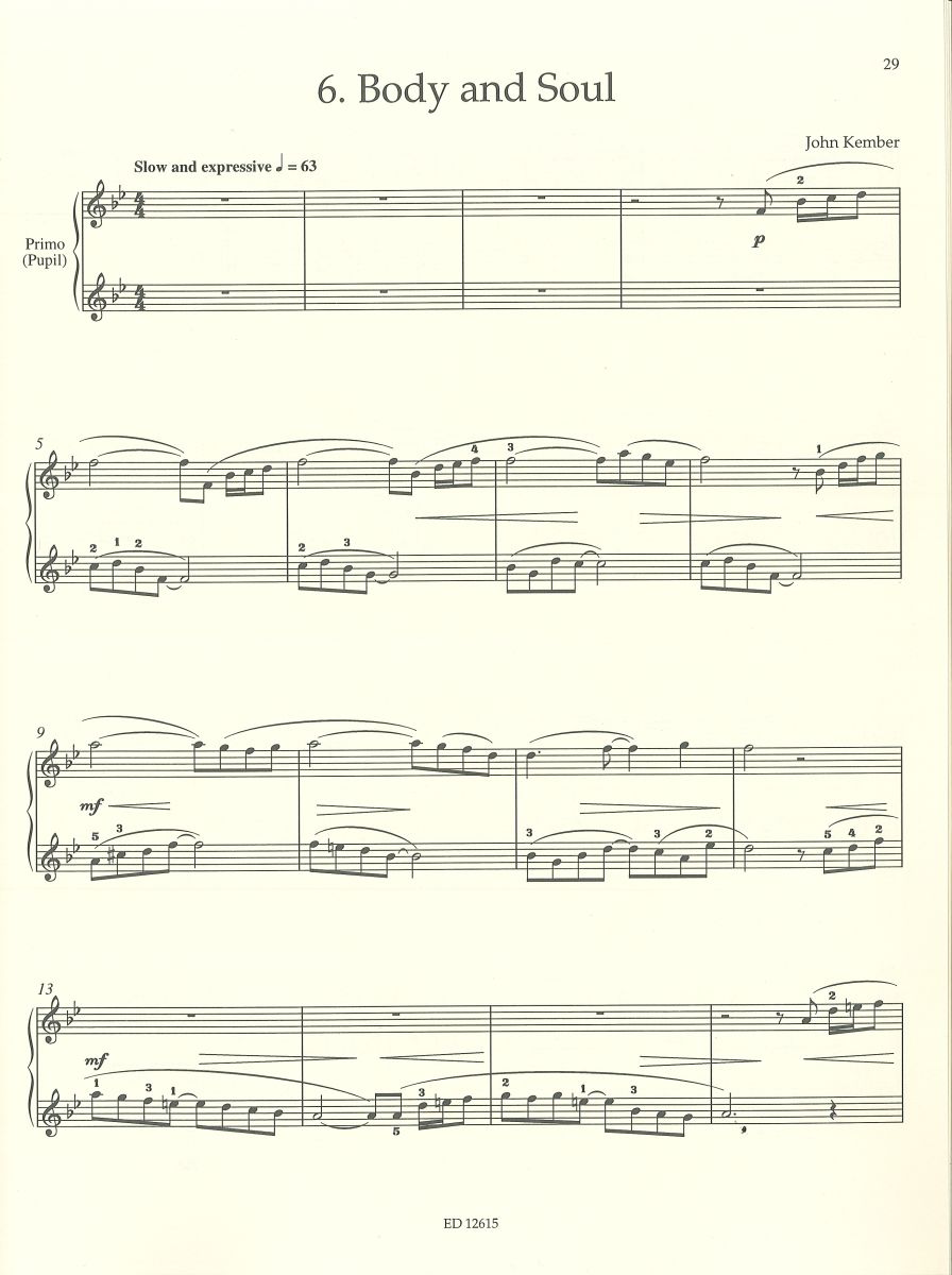 Anderes Coverbild 9 pieces for piano duet 