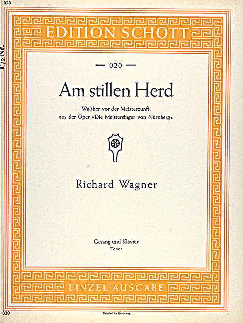 Vorderes Coverbild Die Meistersinger von Nürnberg WWV 96 