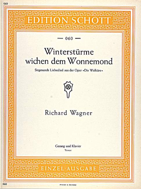 Vorderes Coverbild Die Walküre WWV 86 B 