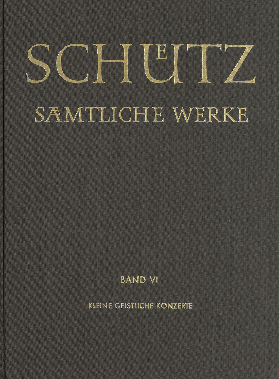 Vorderes Coverbild Sämtliche Werke, Band 6