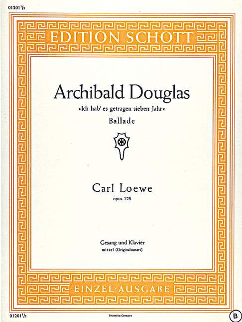 Vorderes Coverbild Archibald Douglas op. 128 