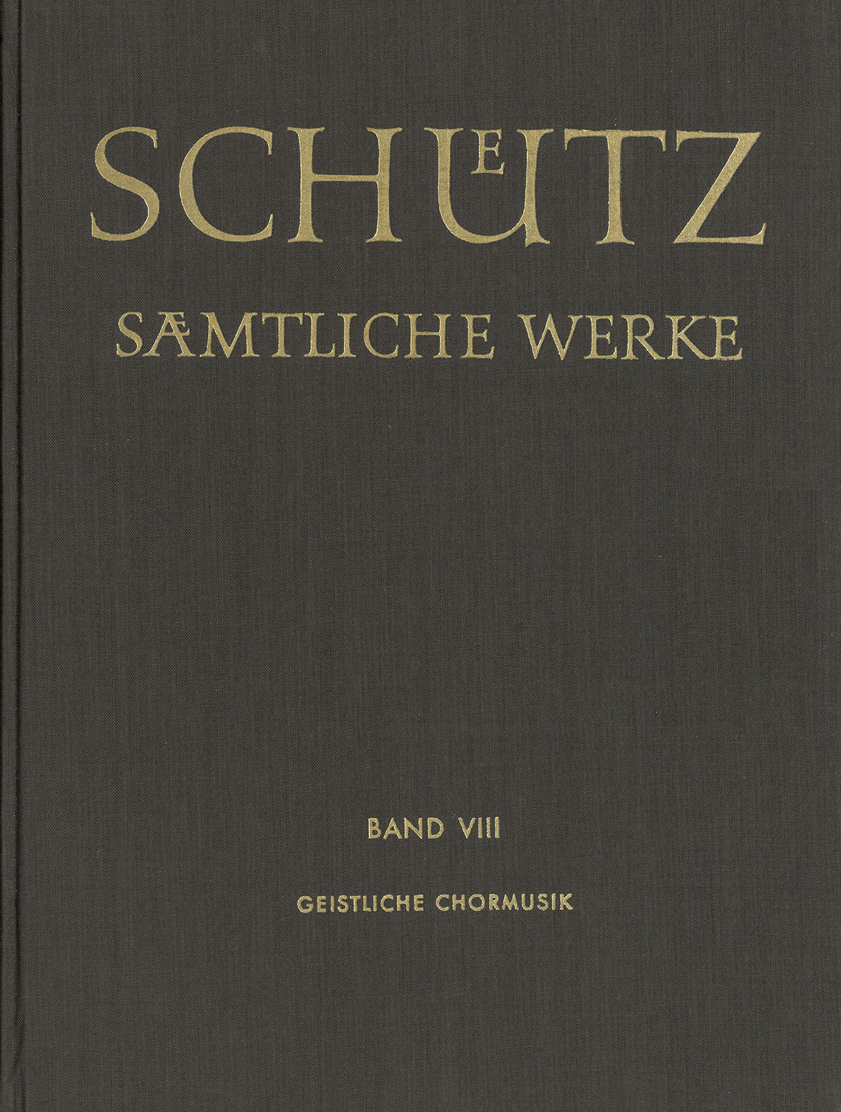 Vorderes Coverbild Sämtliche Werke, Band 8
