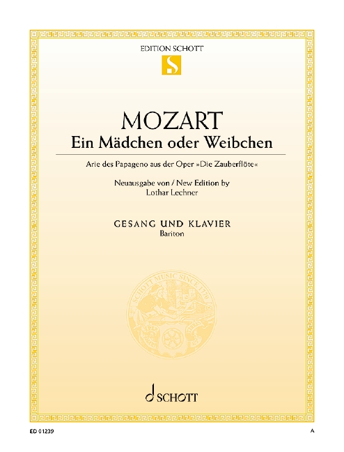 Vorderes Coverbild Die Zauberflöte 