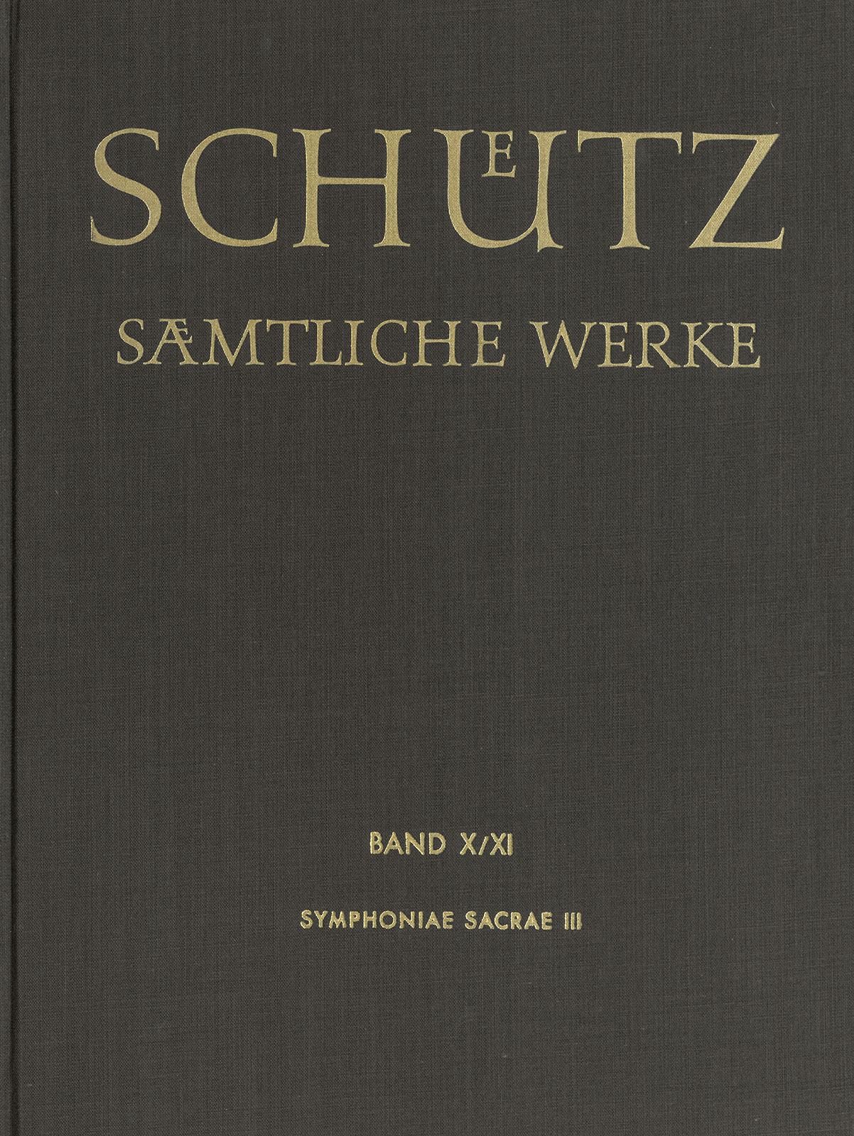 Vorderes Coverbild Sämtliche Werke, Band 10/11