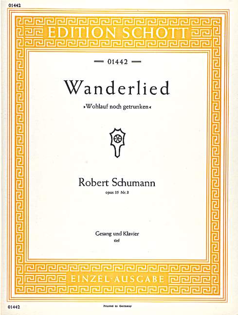 Vorderes Coverbild Wanderlied op. 35/3 