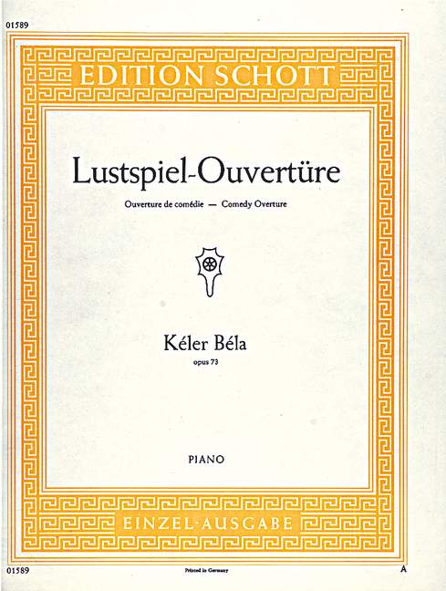 Vorderes Coverbild Lustspiel-Ouvertüre op. 73 