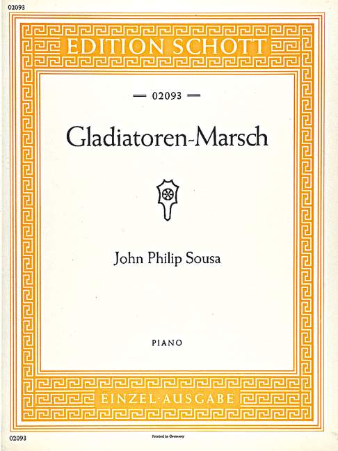 Vorderes Coverbild Gladiatoren-Marsch 