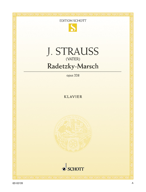 Vorderes Coverbild Radetzky-Marsch G-Dur op. 228 