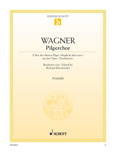 Vorderes Coverbild Pilgerchor WWV 70 